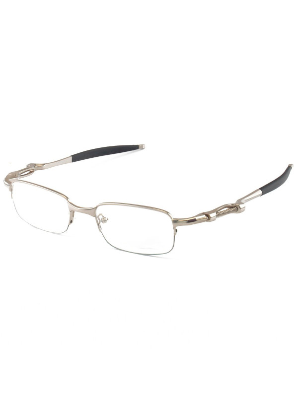 Armação de Óculos Retangular Molinha Coilover OX5043 Prata